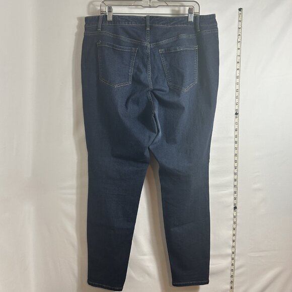 Code Bleu Soho Skinny denim high rise skinny jeans 28 in inseam size 16W - Picture 4 of 8